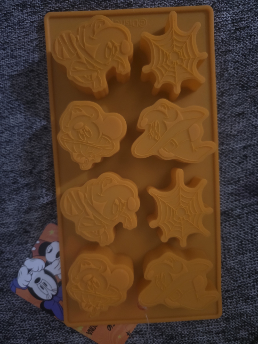 new disney halloween mickey mouse and minnie mouse chocolate silicone candy mold